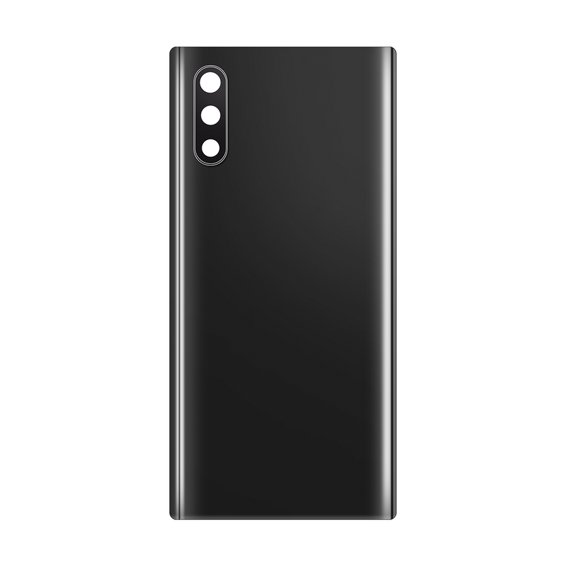 Capa traseira Samsung Galaxy Note 10 Plus N975F com lente Aura Black OEM