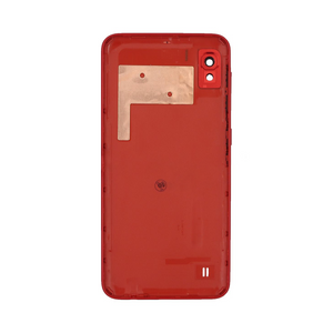 Capa traseira Samsung Galaxy A10 A105F com lente vermelha OEM
