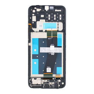 Samsung Galaxy A14 A145F Ecrã e digitalizador com moldura Preto Service Pack