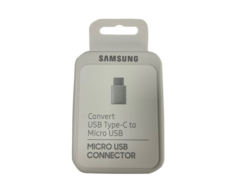 Adaptador Samsung EE-GN930BWEGWW USB-C para Micro USB Conector Branco