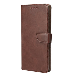 Estante de livros Rixus para Samsung Galaxy A14 5G Castanho