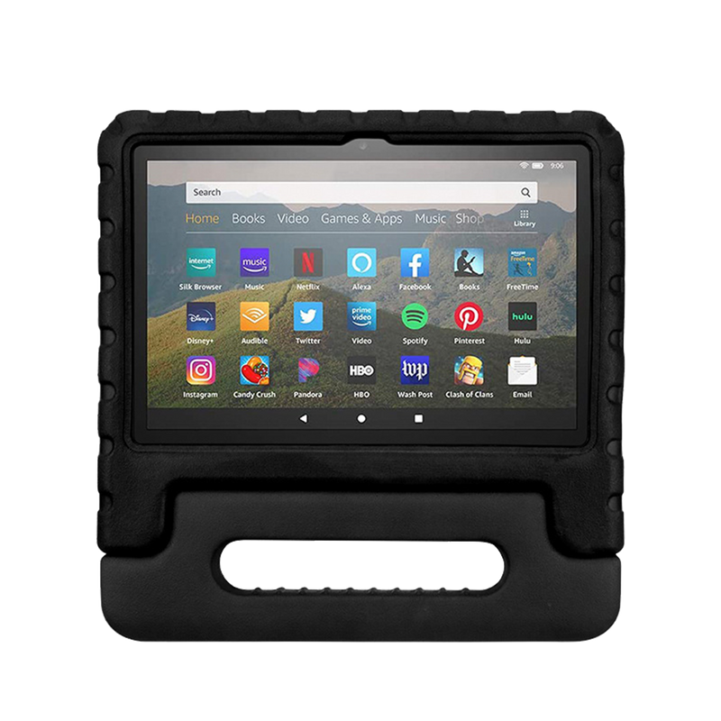 Capa Rixus RXTC06 Tablet Kids For Apple iPad 10,2 polegadas (2021, 2019), iPad Air 3 10,5 polegadas (2019), iPad Pro 10,5 polegadas (2018) Preto