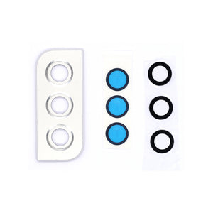 Samsung Galaxy S22 S901B Camera Lens Cover With Frame Phantom White Original