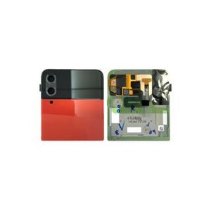 Samsung Galaxy Z Flip4 5G F721B Sub Ecrã e digitalizador Vermelho Service Pack