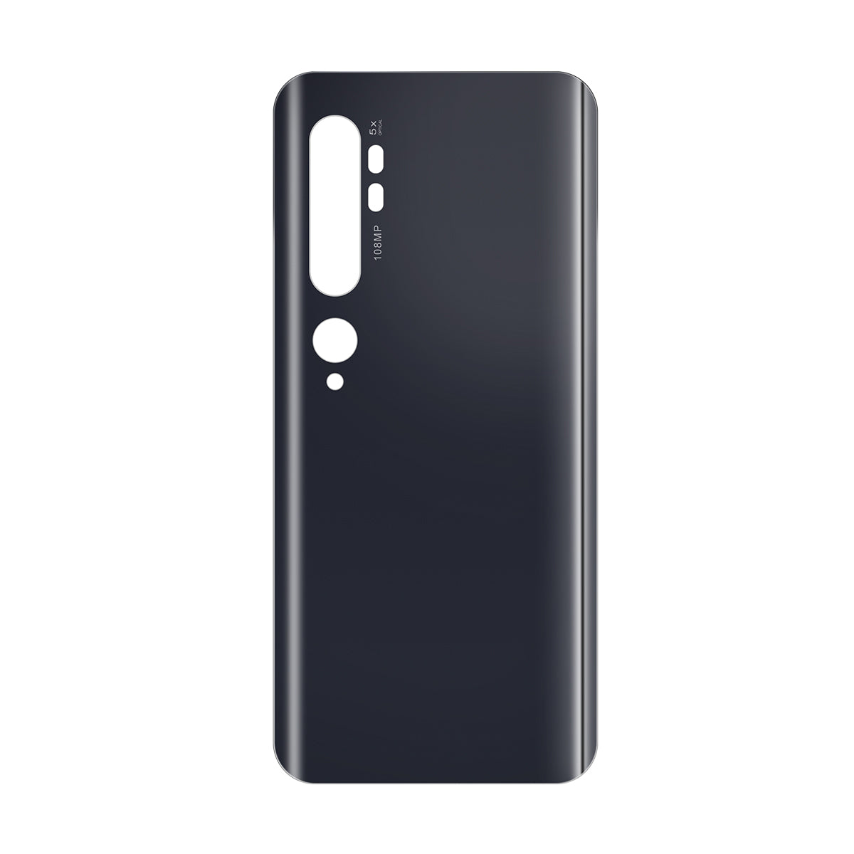 Xiaomi Mi Note 10, Mi Note 10 Pro Capa traseira sem lente Preto meia-noite OEM
