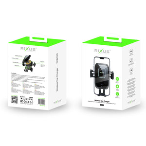 Carregador de automóvel sem fios Rixus RXWC50