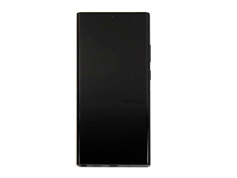 Samsung Galaxy Note 20 Ultra N985F, Ultra 5G N986B Ecrã e digitalizador com moldura Mystic Black Service Pack