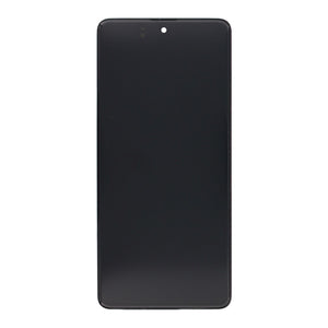 Samsung Galaxy M51 M515F Ecrã e digitalizador com moldura Celestial Black Service Pack