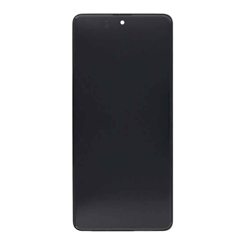 Samsung Galaxy M51 M515F Ecrã e digitalizador com moldura Celestial Black Service Pack