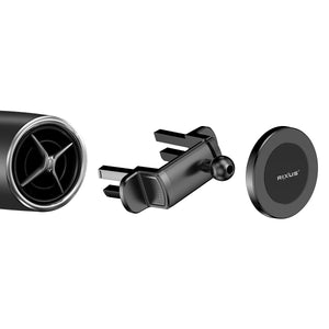 Rixus RXHM33 Universal Magnetic Car Vent Holder Black