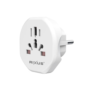 Adaptador de corrente de viagem Rixus RXHC27 EU Branco
