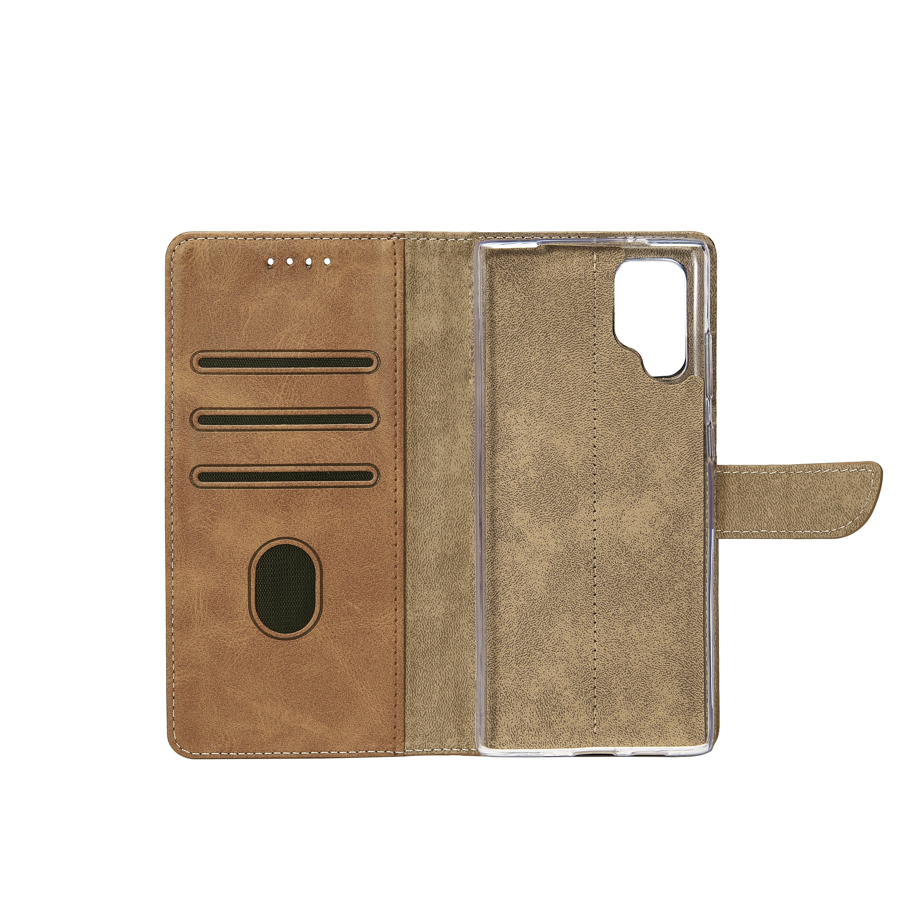 Estante Rixus para Samsung Galaxy S23 Castanho Ultra Claro