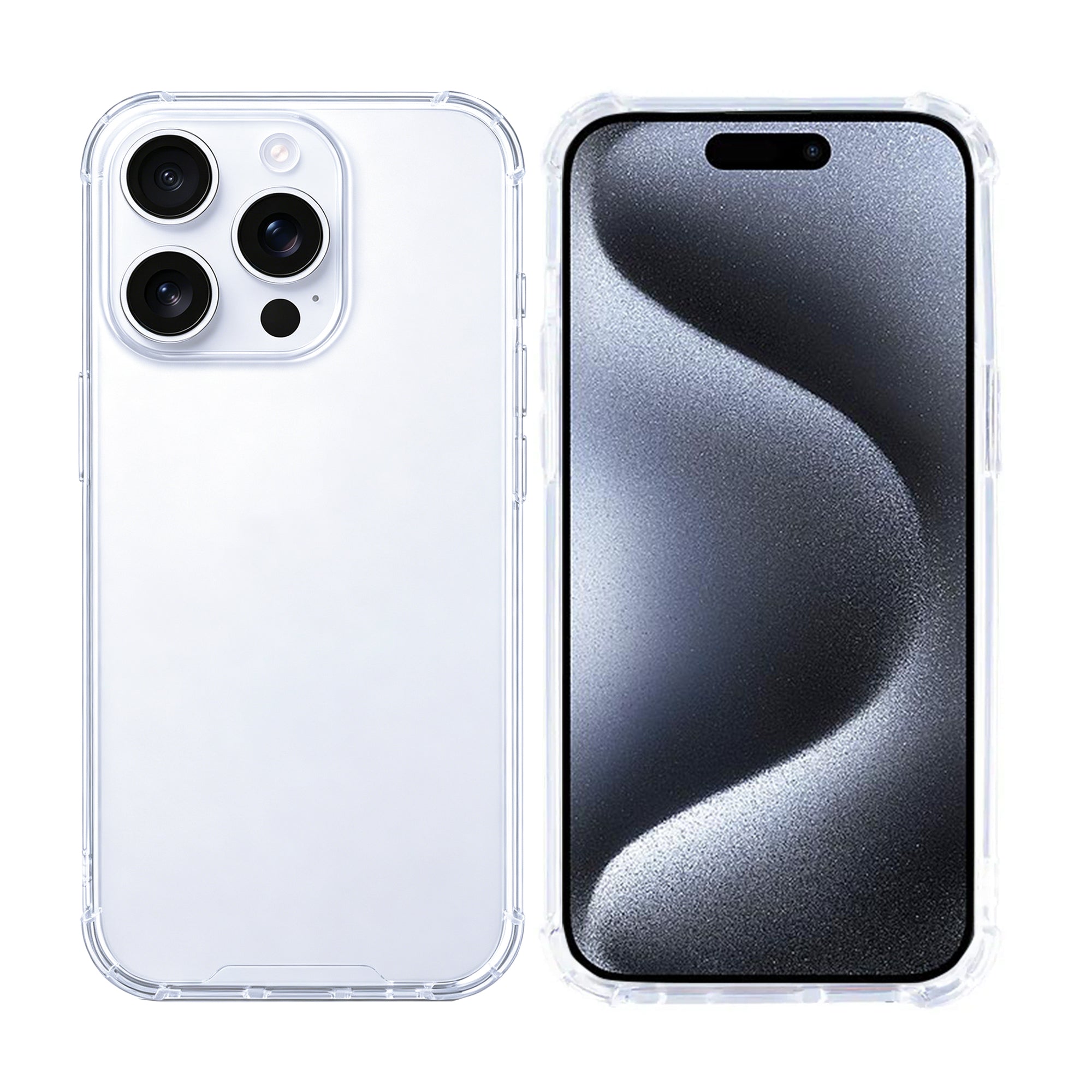 Capa anti-explosão Rixus For Apple iPhone 15 Pro Transparente