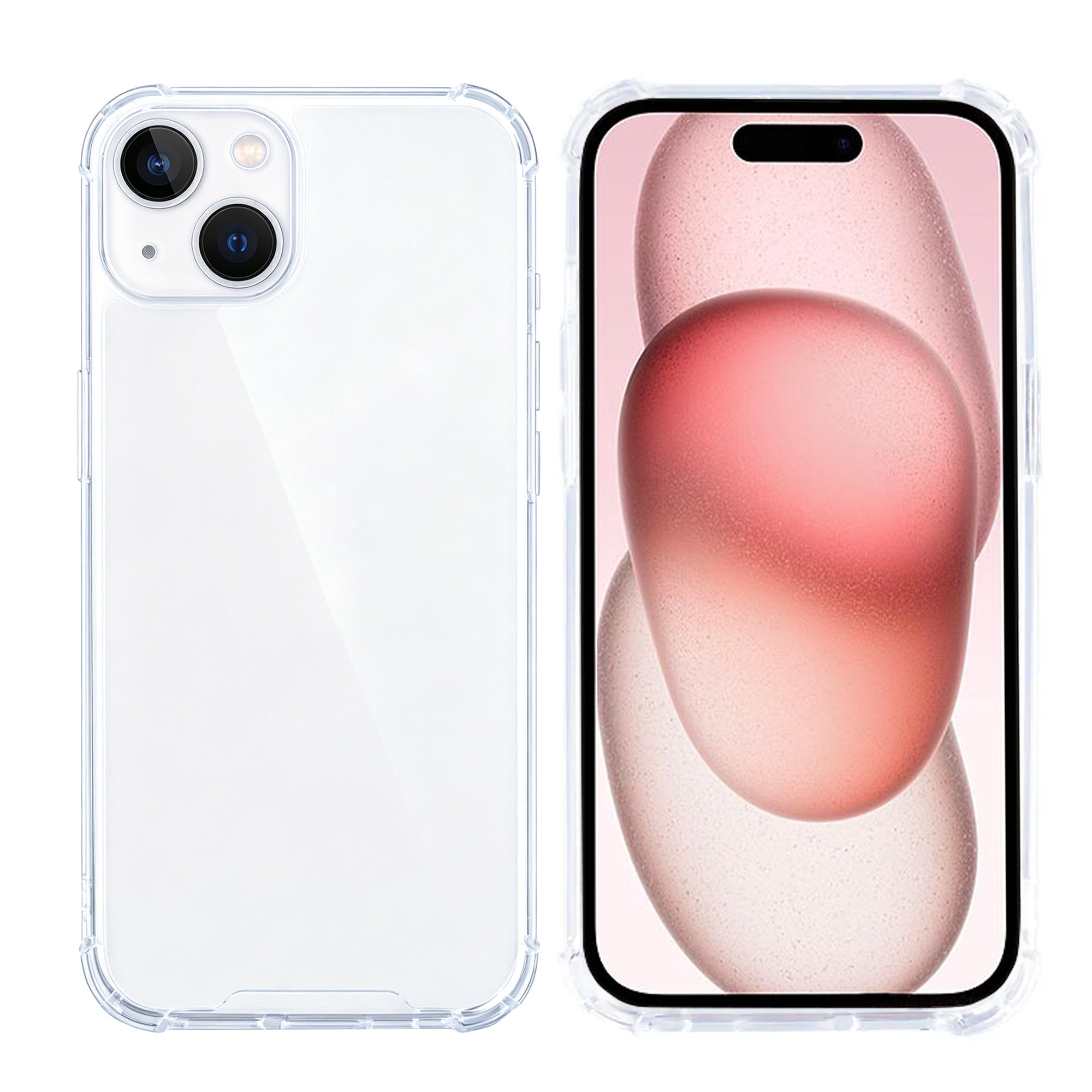 Capa anti-explosão Rixus For Apple iPhone 15 Transparente