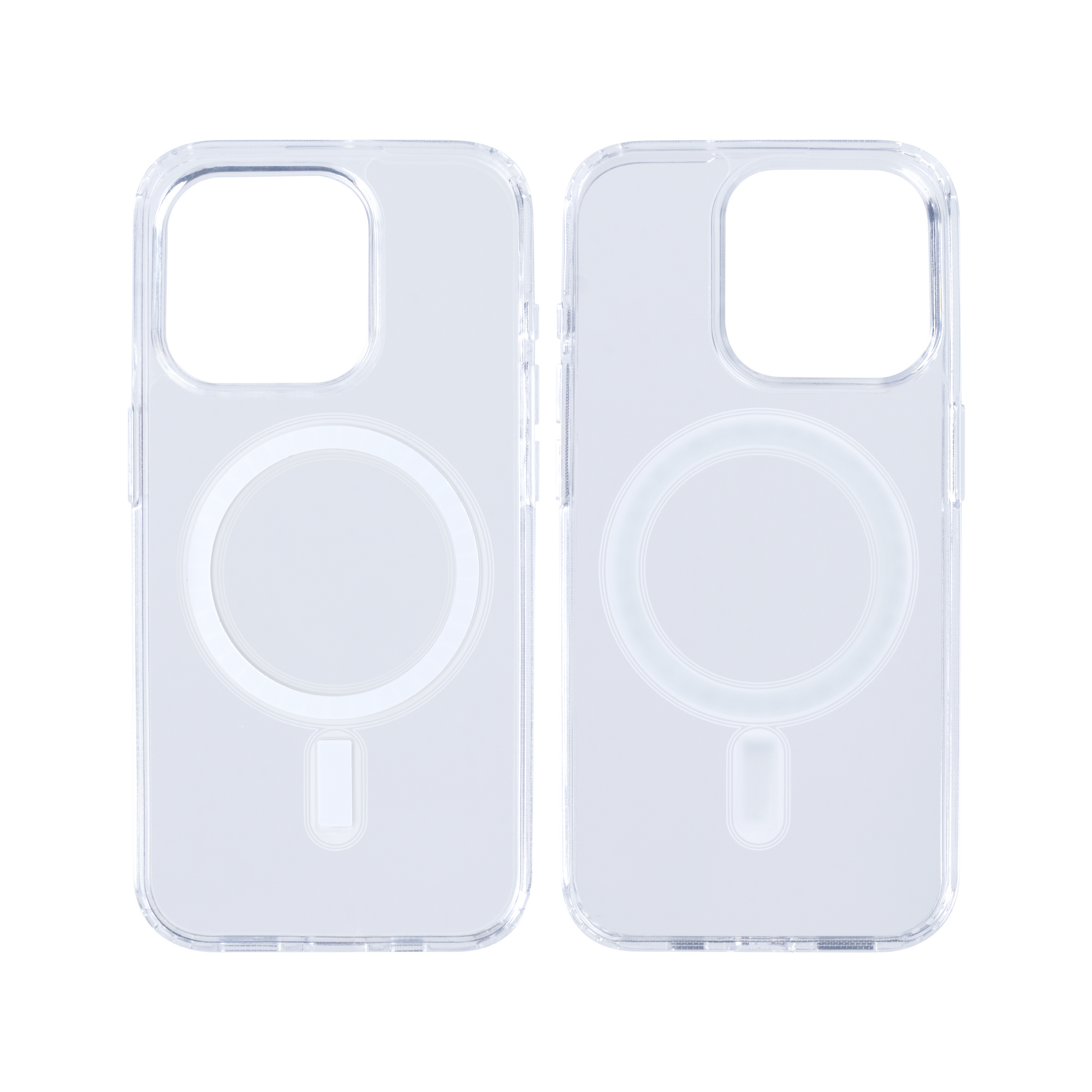 Capa magnética transparente Rixus For Apple iPhone 15 Pro