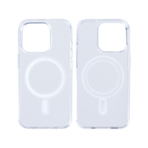 Capa magnética transparente Rixus For Apple iPhone 15 Pro