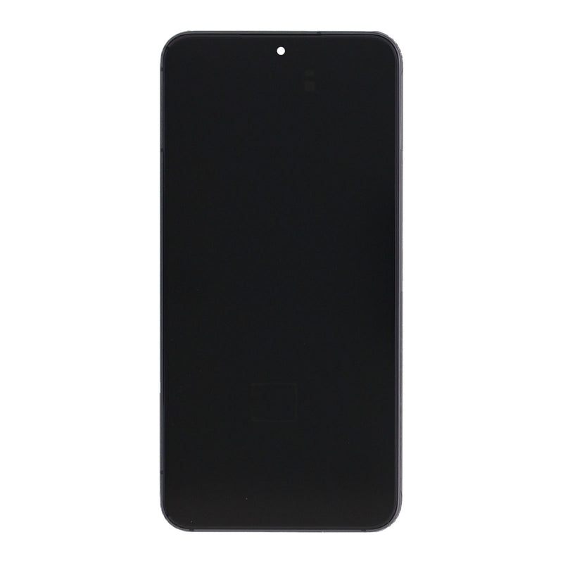 Samsung Galaxy S22 S901B Ecrã e digitalizador com moldura Phantom Black Service Pack