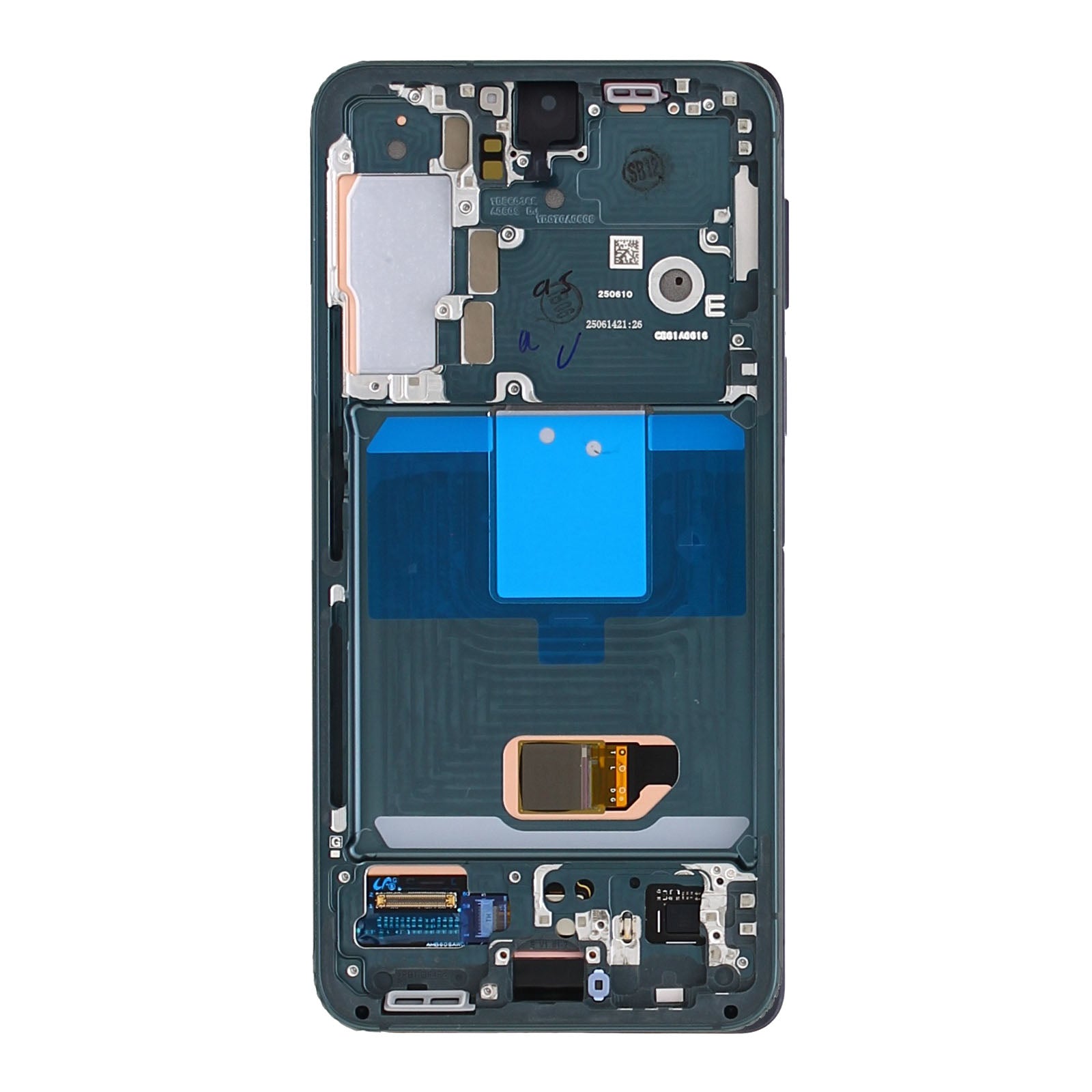 Samsung Galaxy S22 S901B Ecrã e digitalizador com moldura Pacote de assistência em grafite