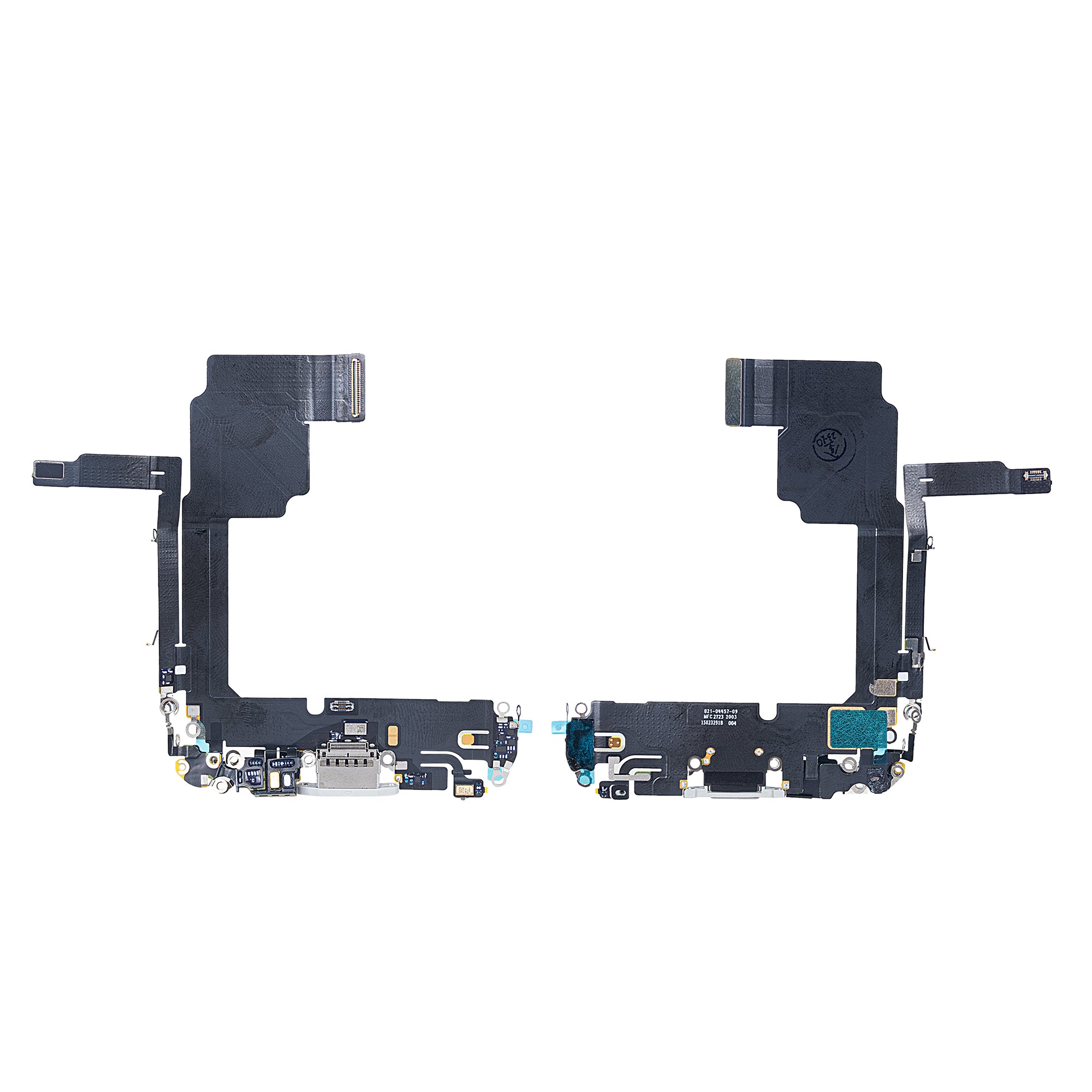 For Apple iPhone 15 Pro Sistema de carregamento Flex Branco Titânio Puxado