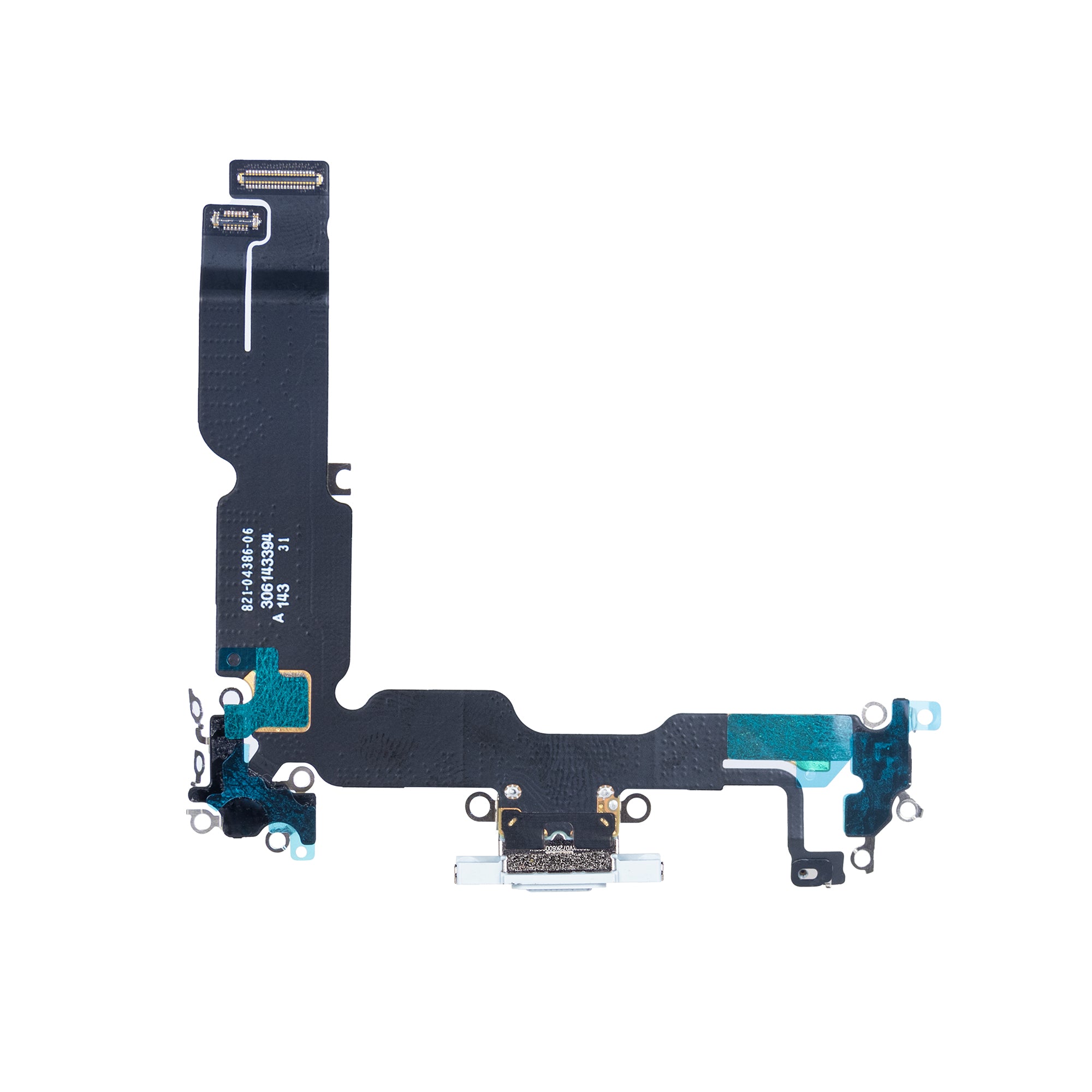 For Apple iPhone 15 Plus Sistema de carregamento Flex Azul Puxado