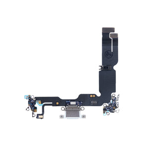 For Apple iPhone 15 Plus Sistema de carregamento Flex Azul Puxado
