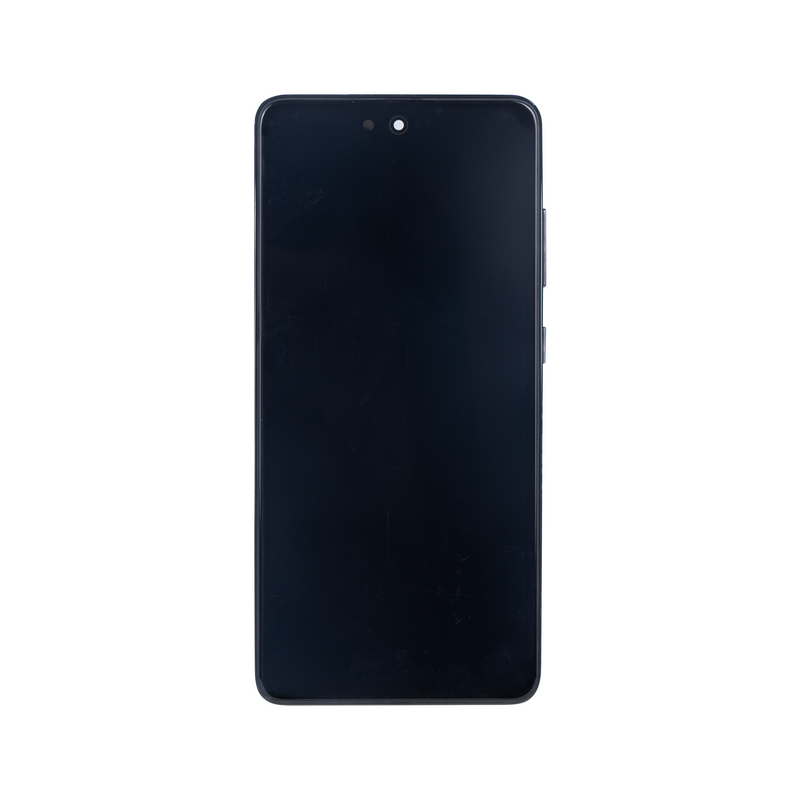 Samsung Galaxy A52 5G A526B, A52s 5G A528B Ecrã e digitalizador com moldura Impressionante preto Soft-OLED
