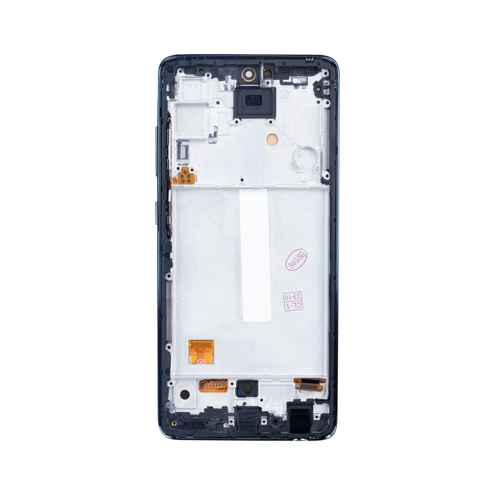 Samsung Galaxy A52 5G A526B, A52s 5G A528B Ecrã e digitalizador com moldura Impressionante preto Soft-OLED