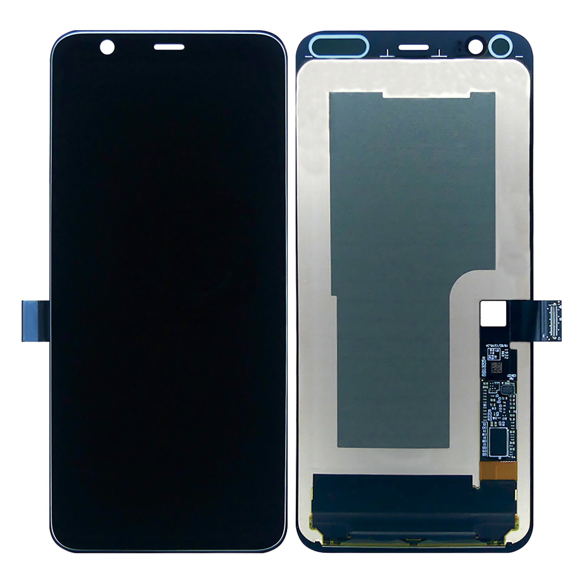 Ecrã e digitalizador Google Pixel 4 sem moldura, preto, Soft-OLED