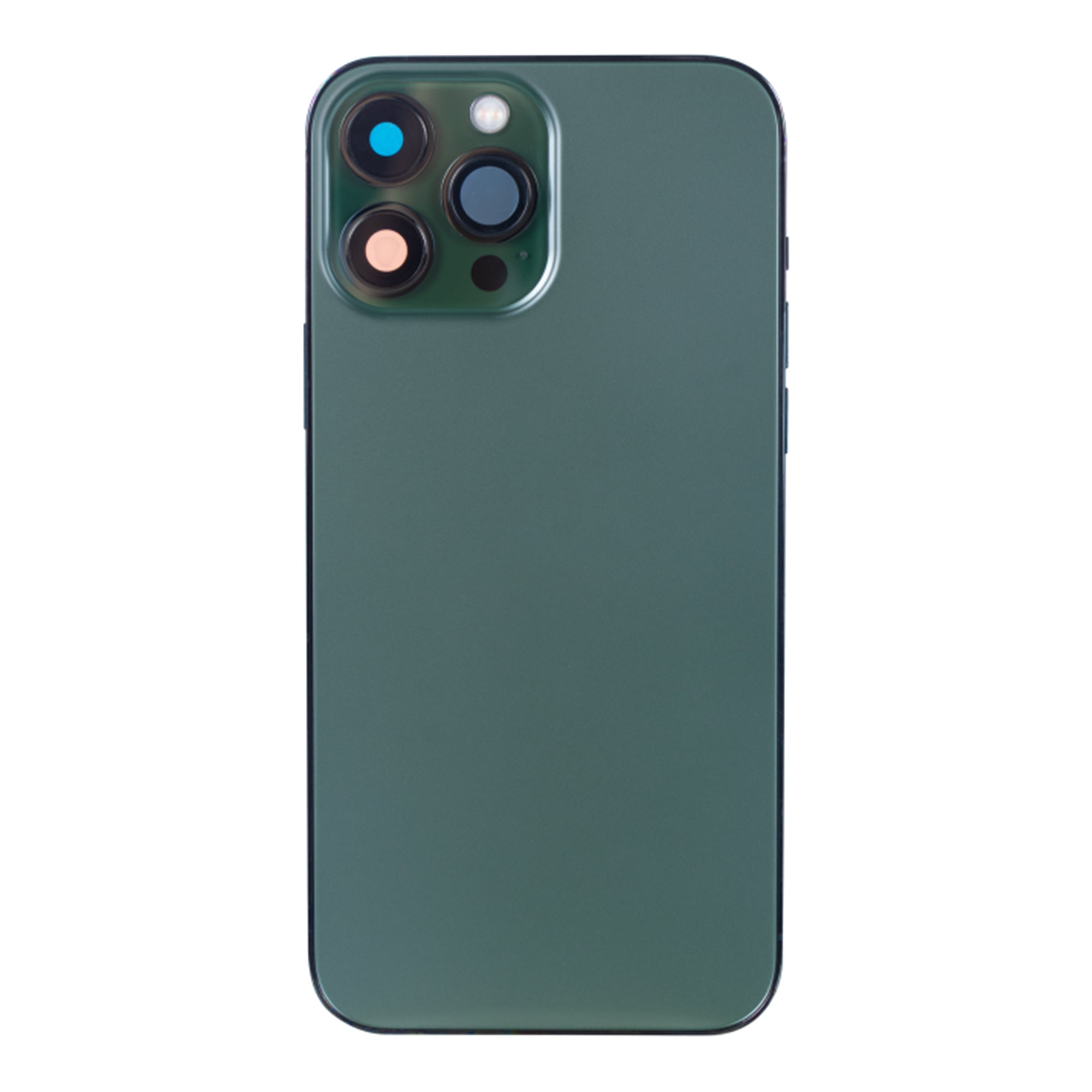 For Apple 13 Pro Max Carcaça com peças pequenas Verde alpino OEM
