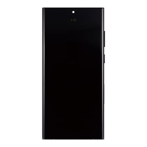 Samsung Galaxy S22 Ultra S908B Ecrã e digitalizador com moldura Grafite, vermelho, azul celeste Service Pack
