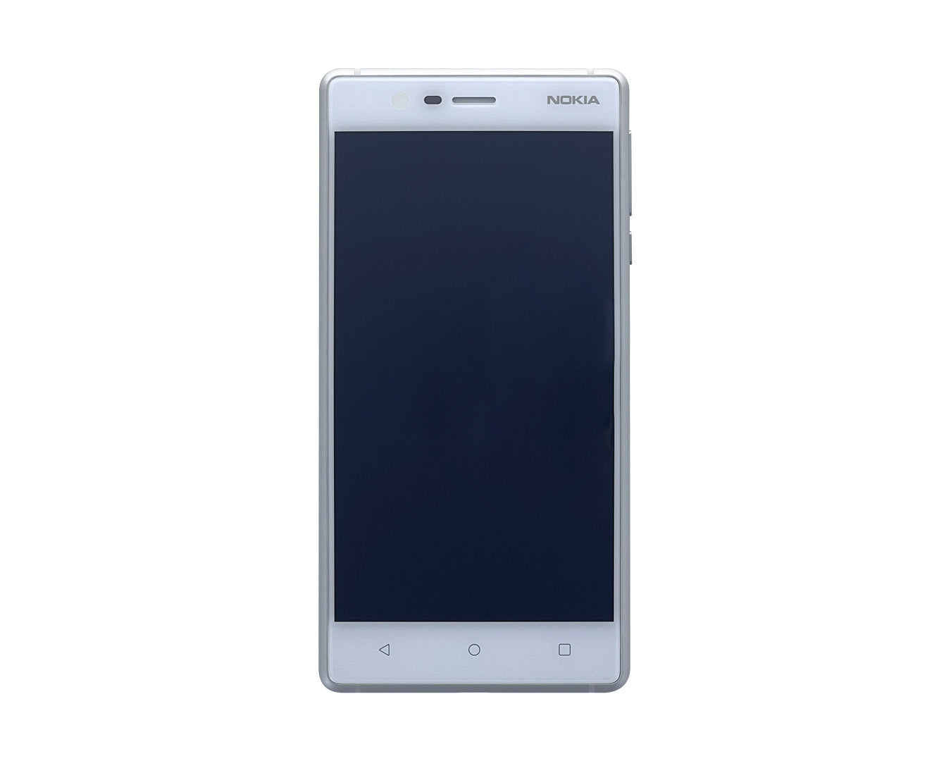 Nokia 3 Ecrã e digitalizador com moldura OEM branco