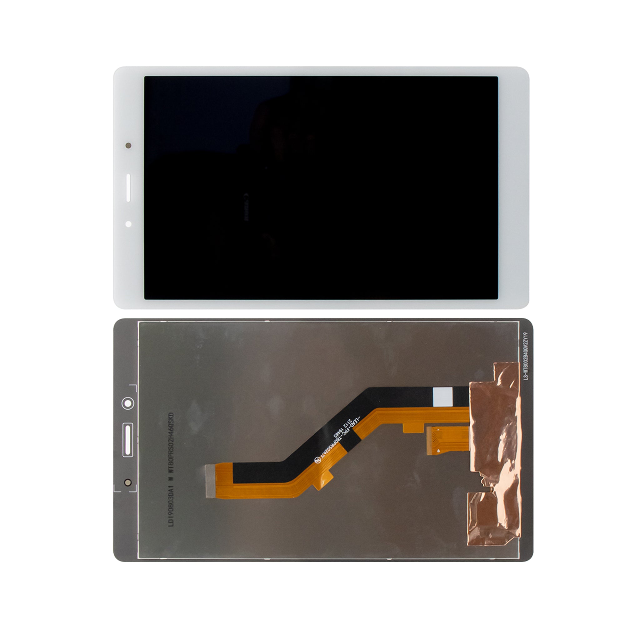 Samsung Galaxy Tab A 8.0 (2019) T295 LTE Ecrã e digitalizador sem moldura Branco OEM