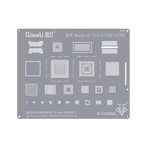 QIANLI Bumblebee Stencil QS95 For Apple MacBook Pro A1706,  A1707