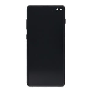 Samsung Galaxy S10 Plus G975F Ecrã e digitalizador com moldura Prism Black Service Pack