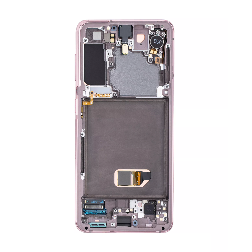 Samsung Galaxy S21 5G G991B Ecrã e digitalizador com moldura Pacote de assistência Phantom Violet