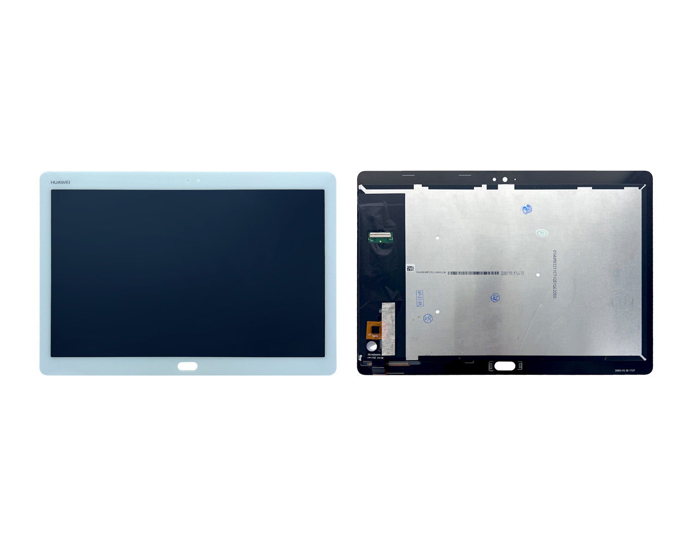 Huawei Mediapad M3 Lite 10 Ecrã e digitalizador sem moldura branco OEM