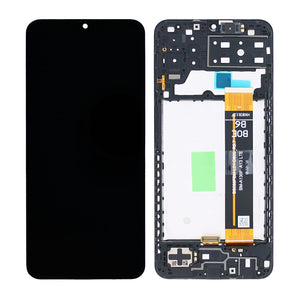 Samsung Galaxy A13 A137F Ecrã e digitalizador com moldura Preto Service Pack