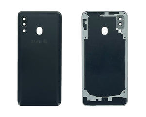 Capa traseira Samsung Galaxy A30 A305F com lente preta OEM