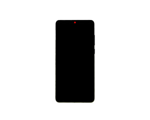 Huawei P30 New Version Display And Digitizer With Frame Black Service Pack