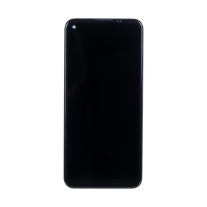 Samsung Galaxy M11 M115F Ecrã e digitalizador com moldura Preto Soft-OLED