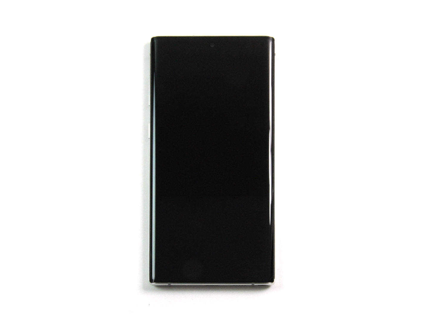 Samsung Galaxy Note 10 N970F Ecrã e digitalizador com moldura Aura White Service Pack