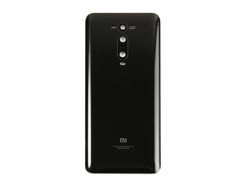 Xiaomi Mi 9T, Mi 9T Pro Capa traseira com lente Preto carbono OEM