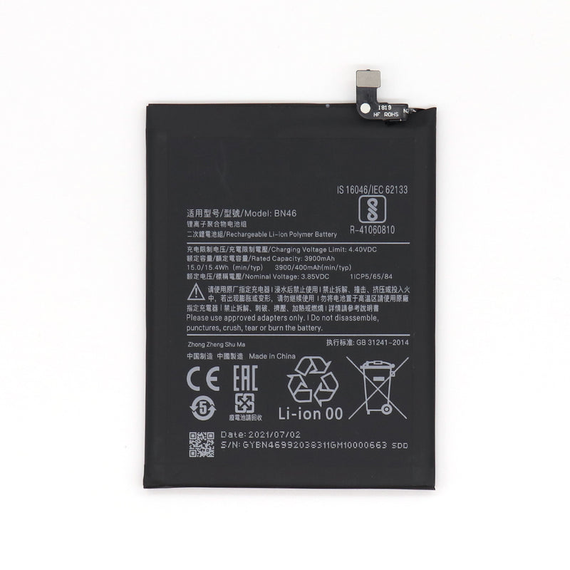 Xiaomi Redmi Note 6, Note 8, Note 8T Bateria BN46 OEM