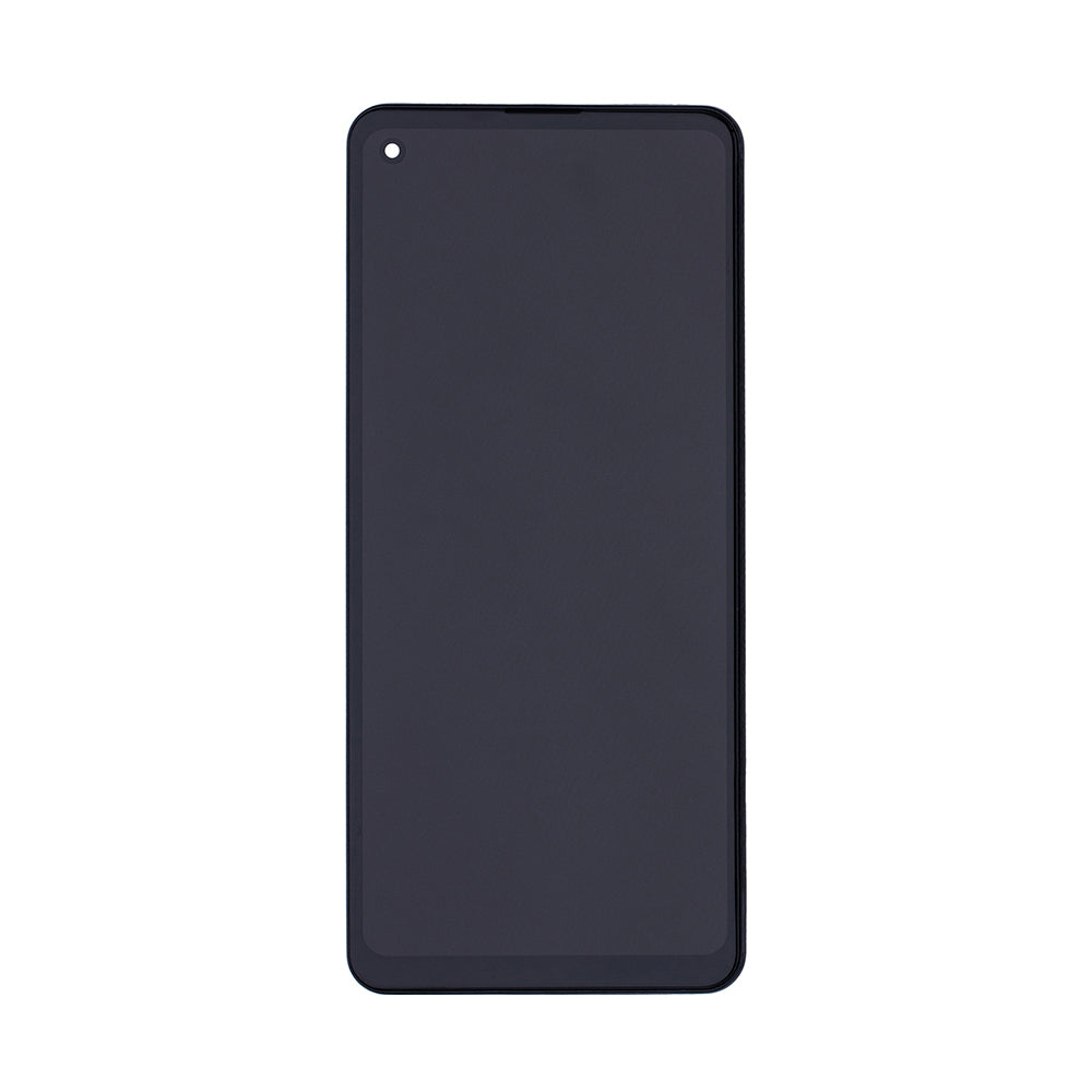 Samsung Galaxy A21s A217F Ecrã e digitalizador com moldura Preto Service Pack