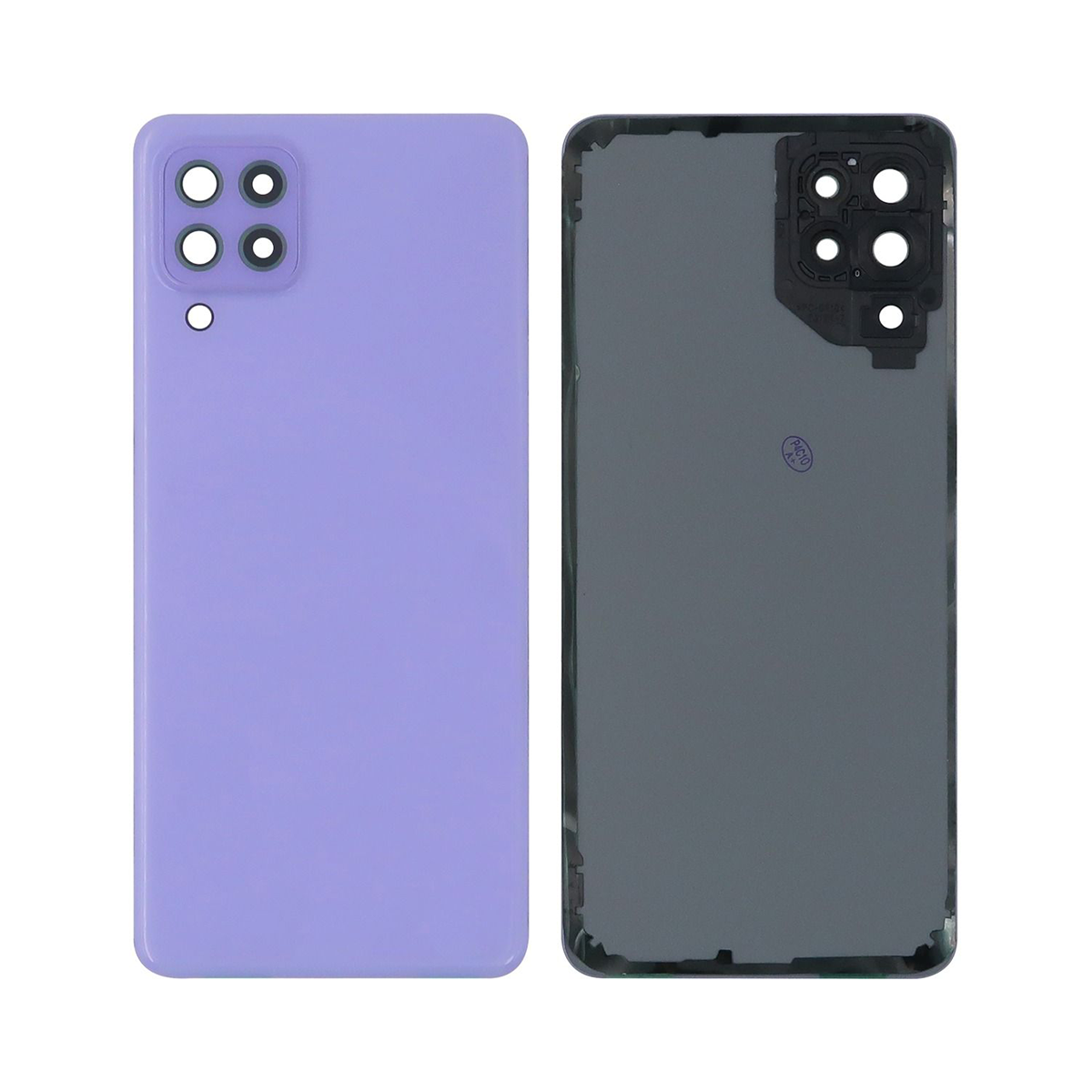 Capa traseira Samsung Galaxy A22 4G A225F com lente violeta OEM