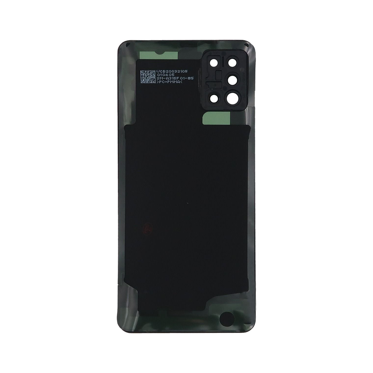 Capa traseira Samsung Galaxy A31 A315F com lente prisma vermelho OEM