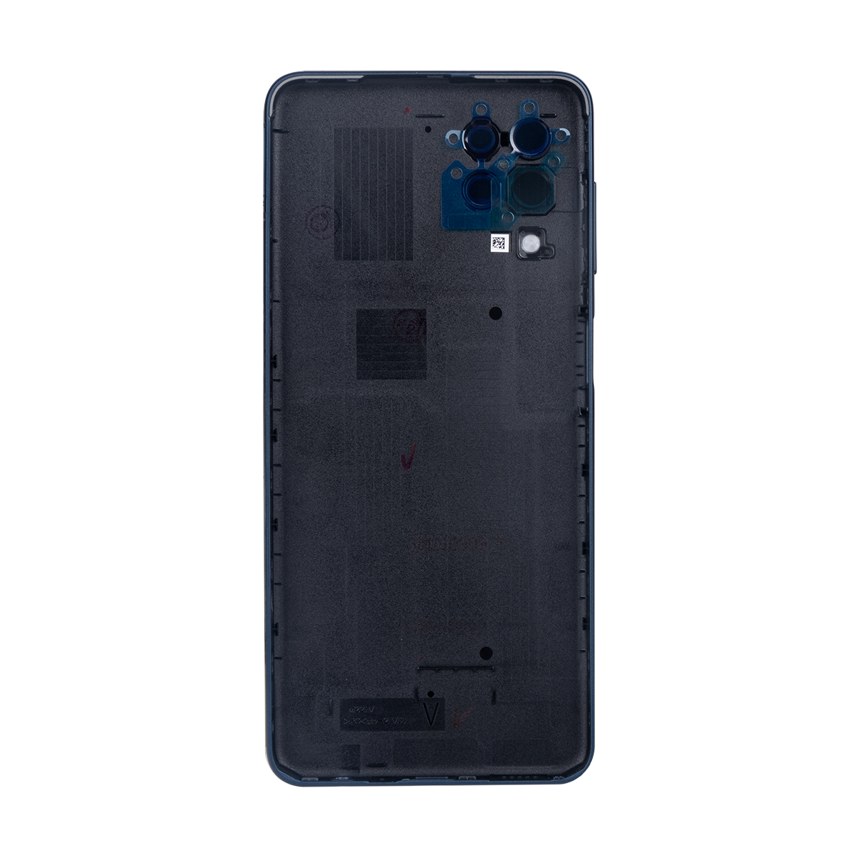 Capa traseira Samsung Galaxy M22 M225F com lente preta OEM