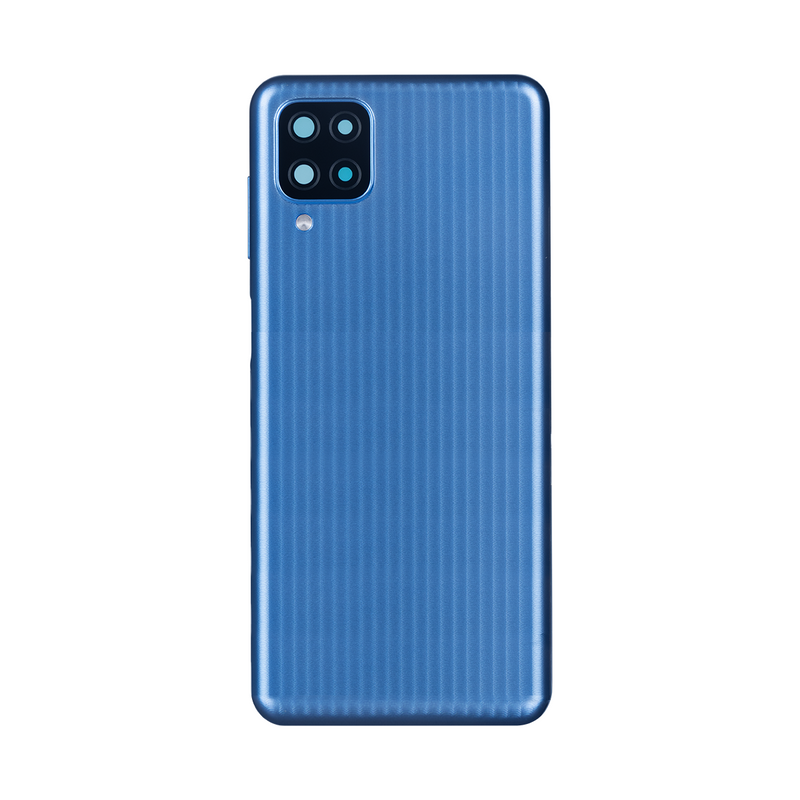 Capa traseira Samsung Galaxy M22 M225F com lente azul claro OEM
