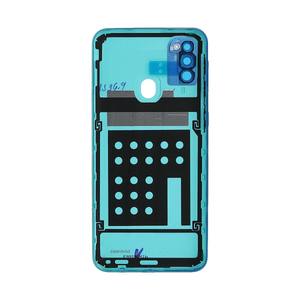 Capa traseira Samsung Galaxy M30s M307F com lente azul safira OEM