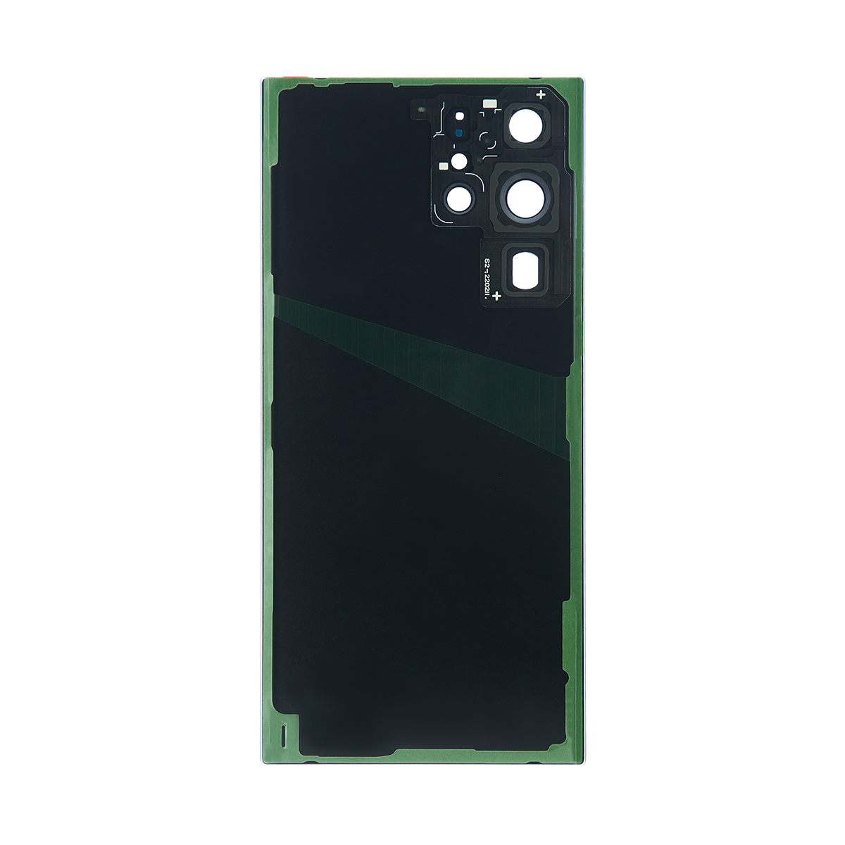 Tampa traseira Samsung Galaxy S22 Ultra S908B com lente verde OEM